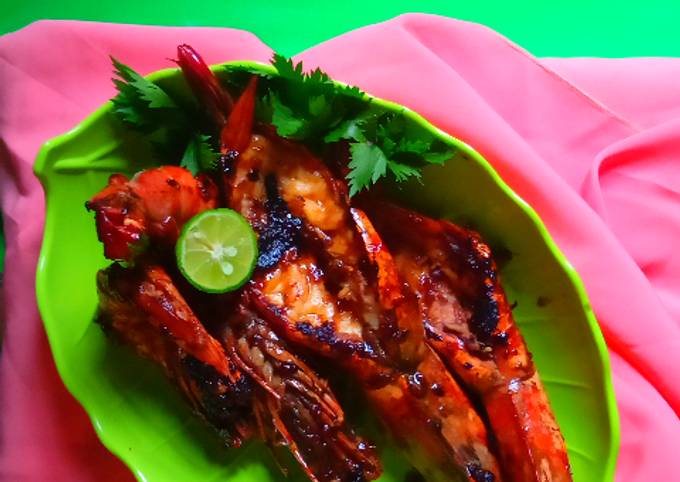 40.Udang Windu Bakar Bumbu Praktis