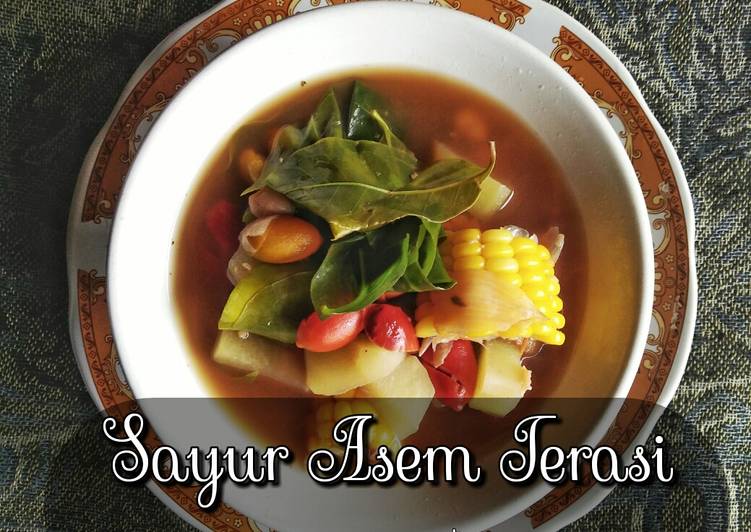 Cara Gampang Menyiapkan Sayur Asam Terasi yang Lezat Sekali