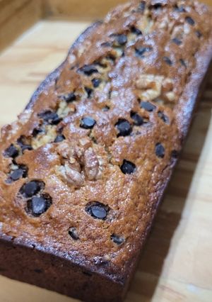 Una foto de Budín de banana (o pan de banana)