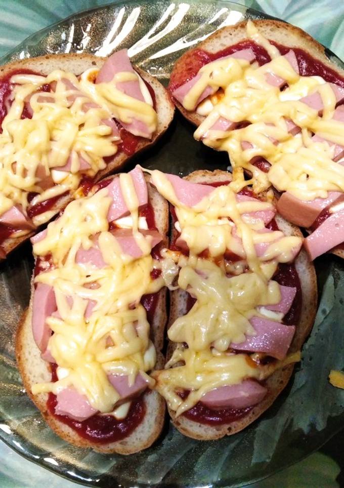 Гарячі бутерброди як піца 🍕