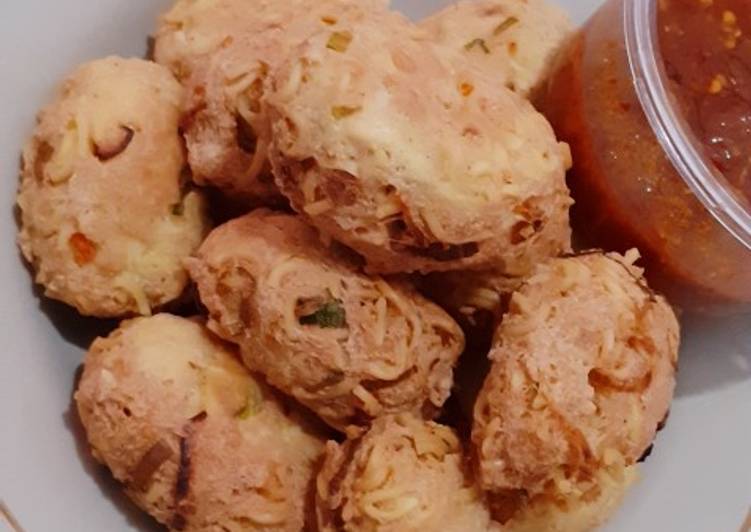 Perkedel tahu indomie