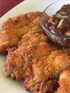 Foto resep Chicken Katsu with Tonkatsu Sauce,
