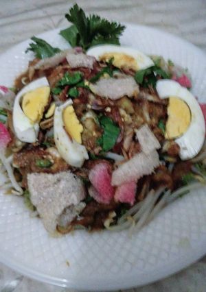 Foto resep Salad Medan, Tahu Goreng Kuah Kacang