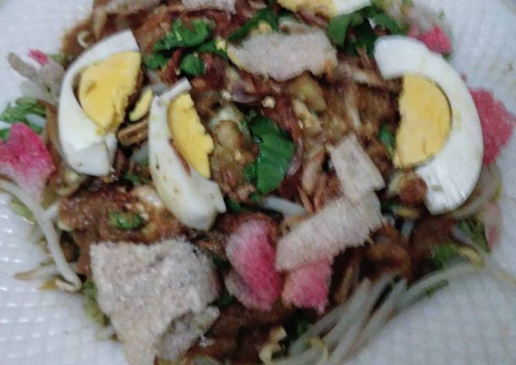 Resep Salad Medan, Tahu Goreng Kuah Kacang Anti Gagal