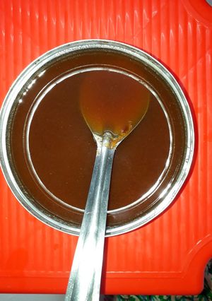 A picture of Tamarind chutney.
