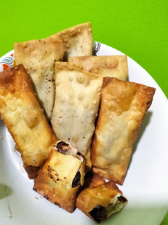 Foto resep Pisang coklat goreng kulit pangsit