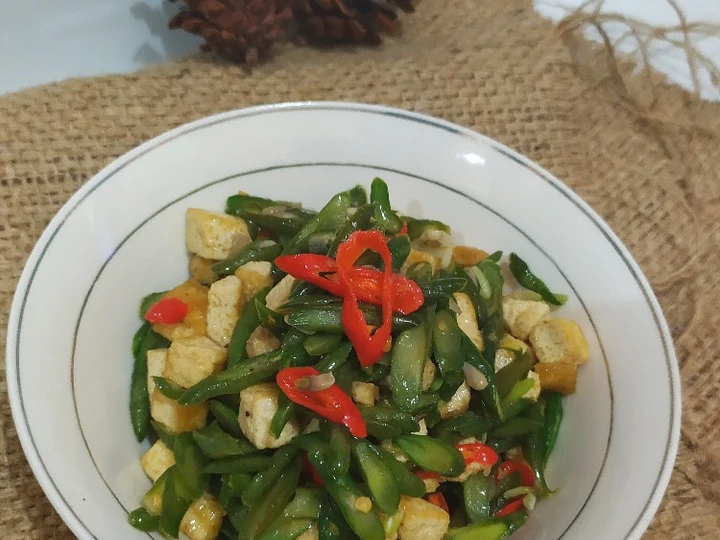 Langkah Mudah untuk Membuat Resep 243. Oseng Kacang Panjang &amp;amp; Tahu yang  Bikin Ketagihan Anti Ribet, Menggugah Selera