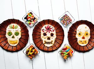 Una foto de Sincronizada para el día de Muertos 