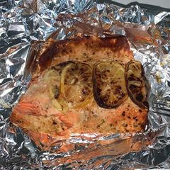 A picture of Air Fryer Salmon.
