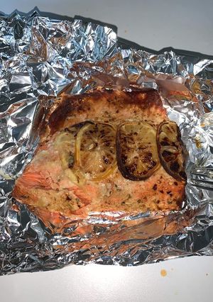 A picture of Air Fryer Salmon.