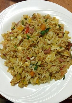 A picture of Fried rice.