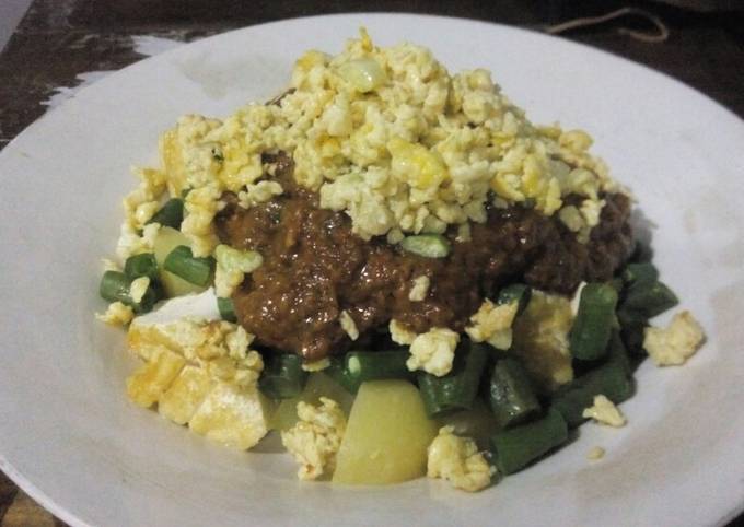 Resep termudah bikin Sate Tahu bumbu Pecel #bikinramadhanberkesan dijamin gurih