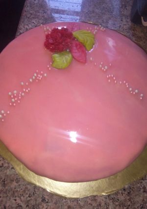 صورة لوصفة كيكة بقلاصاج بدون جيلاتين