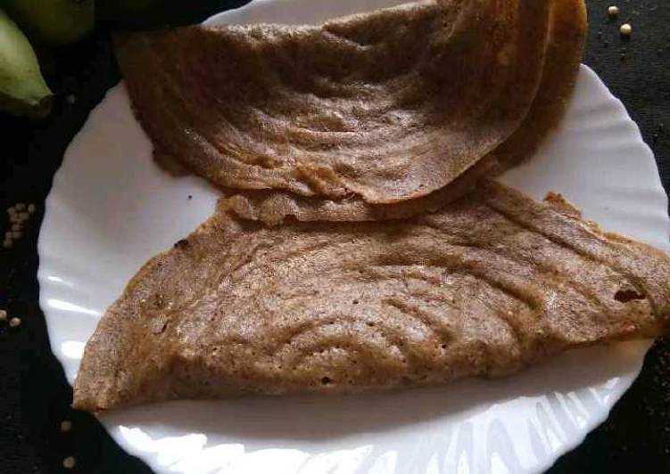 Simple Way to Make Super Quick Homemade Protein Rich Dosa