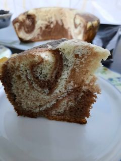 عکسی از دستور کیک زبرا یا دورنگ (بدون فر)
