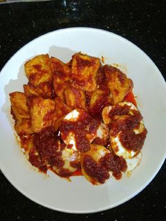 Foto resep Telur Asin Tahu Bumbu Bali