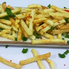 A picture of French fries.