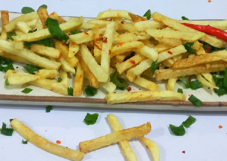 Steps to Make French fries