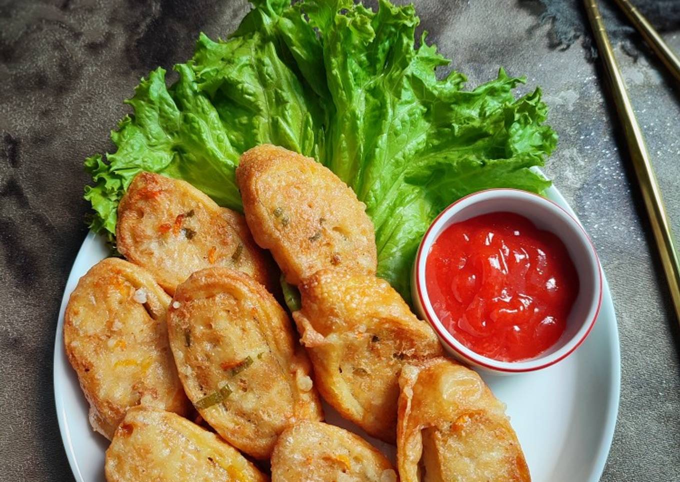 Egg Roll Tahu