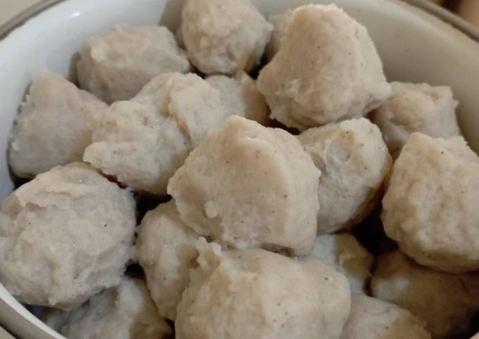 Resep Bakso Ikan Tengiri Oleh Diana Ratna Sari Cookpad