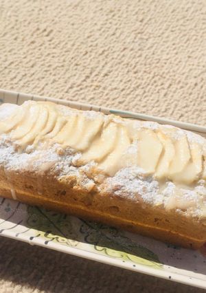 Una foto de Budín de manzana! 🍎 Húmedo y súper fácil!