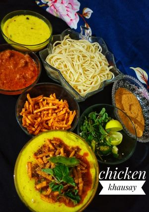 A picture of Chicken khausay.