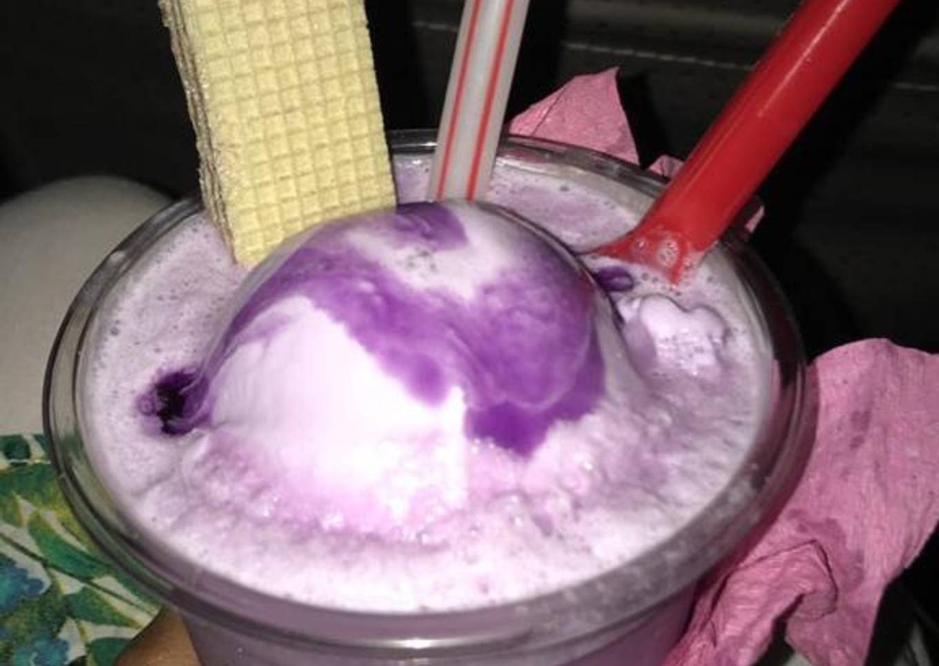 Blueberry smoothie