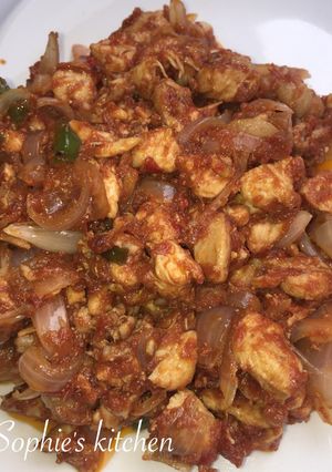 A picture of Chicken sauce.