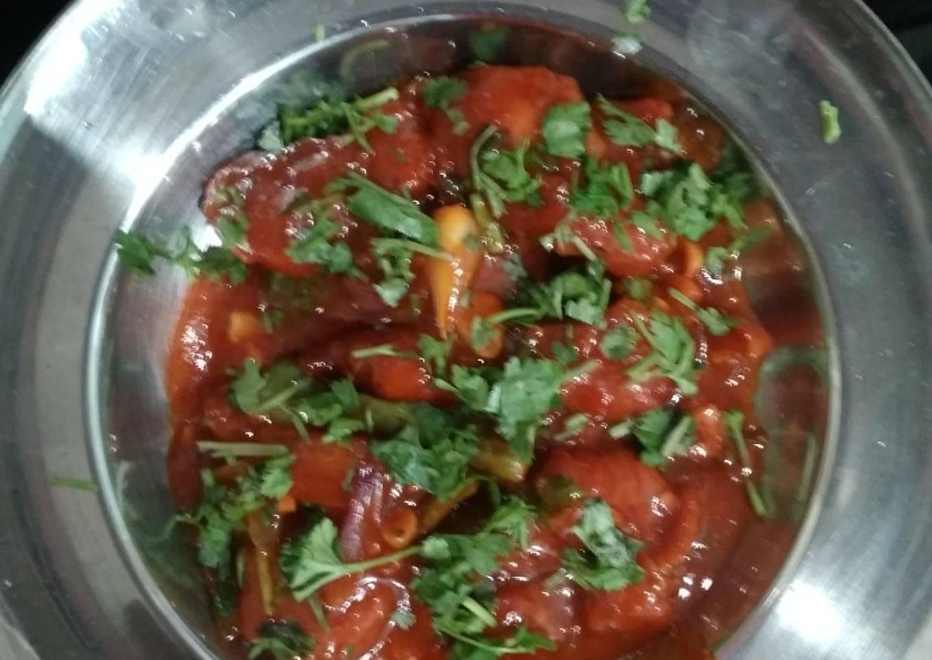 Fish chilli