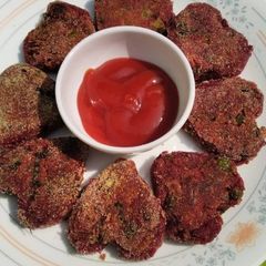 A picture of Veg Cutlets.