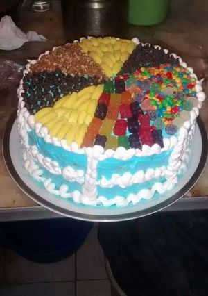 Una foto de Torta Golosineras para cumpleaños!