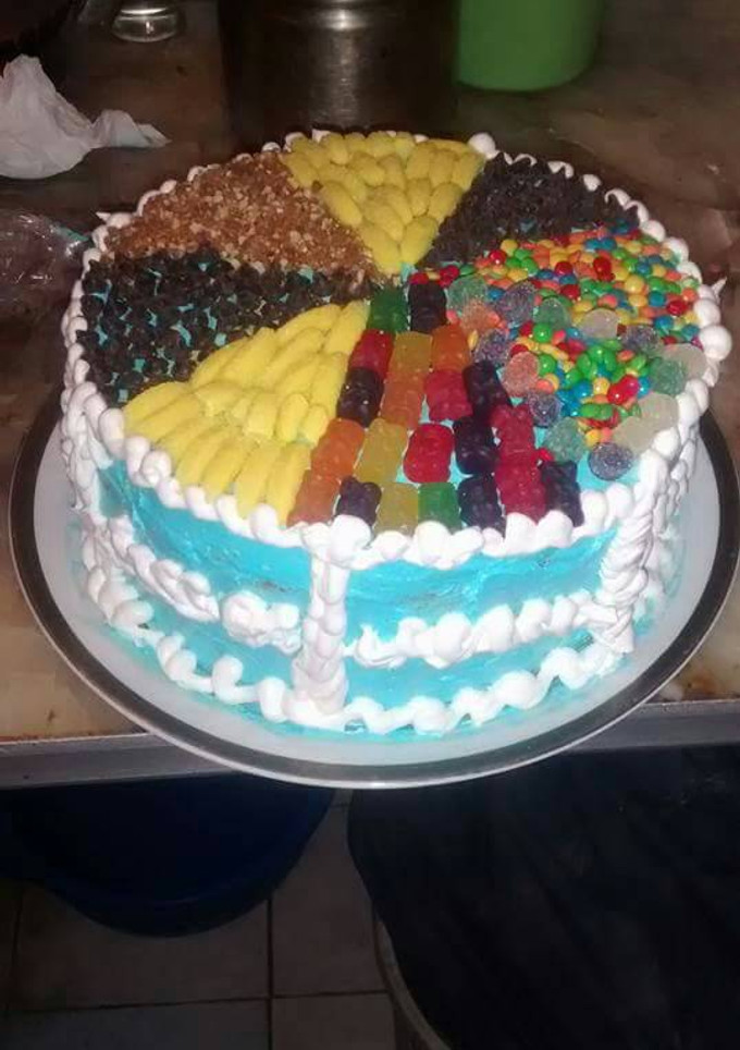 Una foto de Torta Golosineras para cumpleaños!