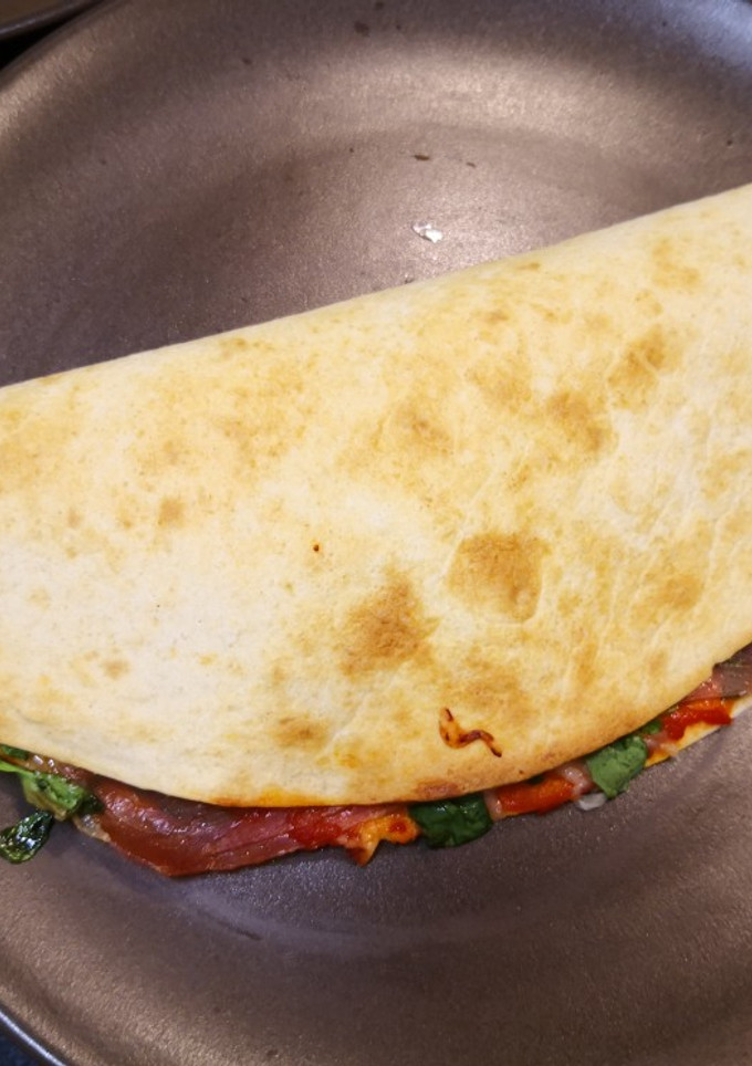 Una foto de Piadina de Jamón serrano