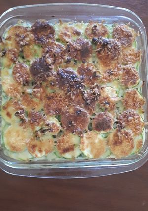 Una foto de Milhojas de zucchini
