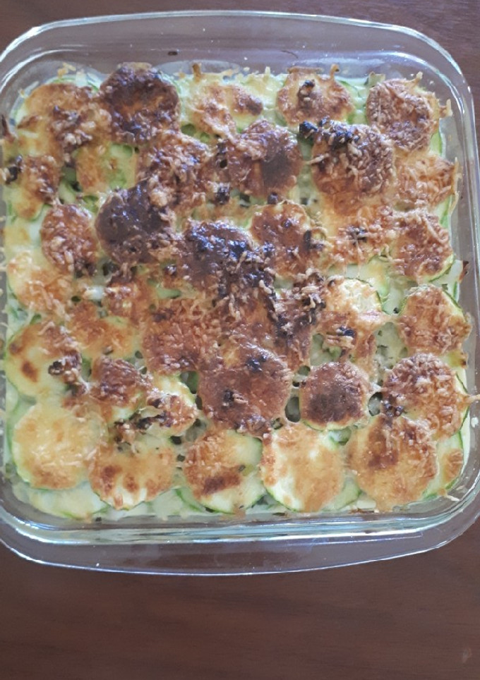 Una foto de Milhojas de zucchini
