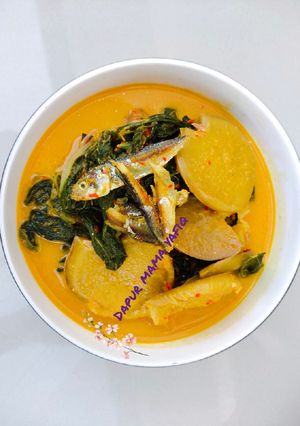 Foto resep Gulai jengkol+daun ubi+ikan tamban