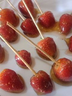 Foto resep Tanghulu permen kaca buah strawberry