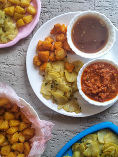 A picture of Viazi Karai.