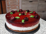 Cseresznye torta..(LAKTÓZ)mentes