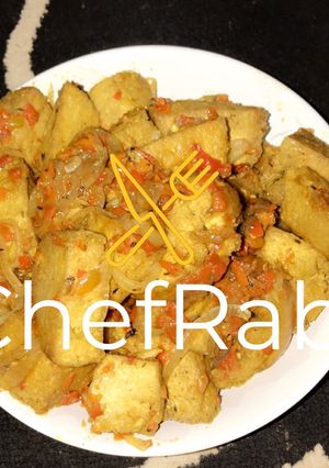A picture of Awara/ tofu.
