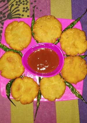 A picture of Potato cutlet.