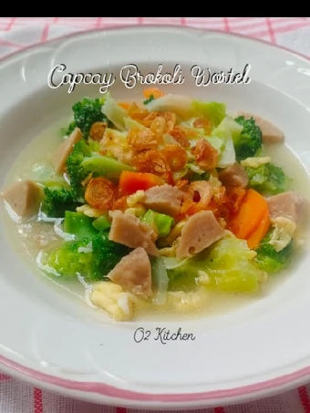 Langkah Mudah untuk Menyiapkan Resep #115 Capcay Brokoli Wortel Bakso (Menu Anak) yang Sempurna Anti Ribet, Mantap Sekali