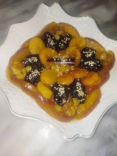 صورة لوصفة طاجين حلو بدون لحم