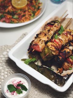 صورة لوصفة شيش طاووق 🍢