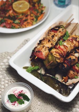 صورة لوصفة شيش طاووق 🍢