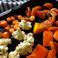 A picture of Roasted Veggies.