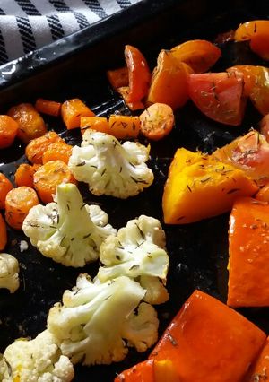 A picture of Roasted Veggies.
