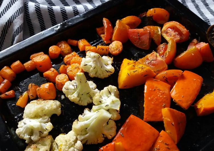 Simple Way to Make Roasted Veggies in 21 Minutes at Home