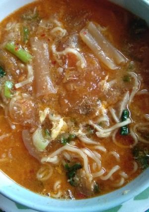 Foto resep Seblak kuah pedas sederhana
