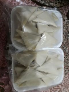 صورة لوصفة تخزين وتفريز السمبوسه
